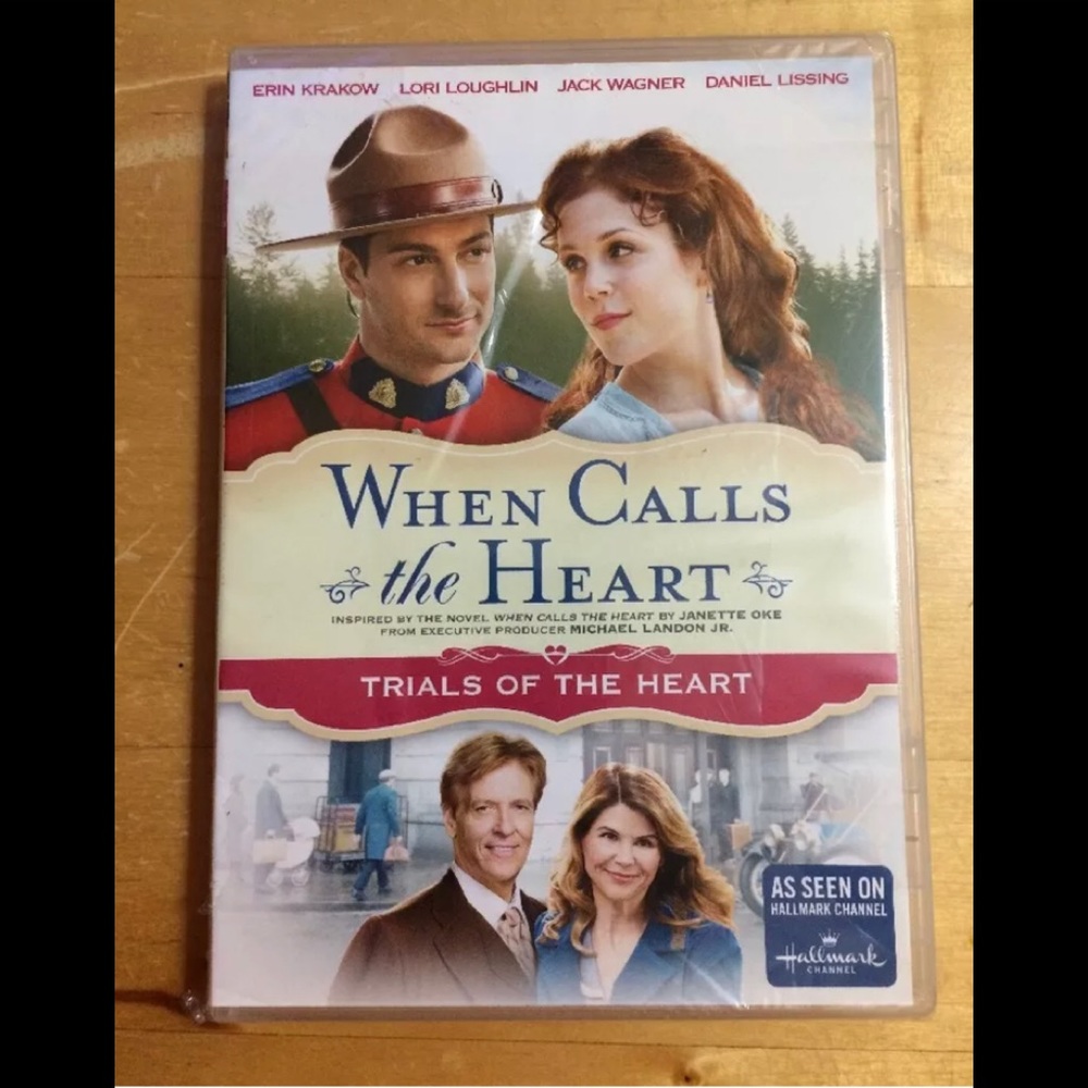 When Calls the Heart: Trials of the Heart DVD 2015 Erin Krakow Daniel Lissing